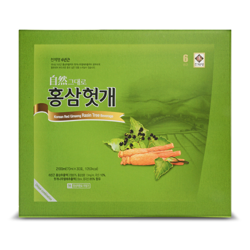 [풍기특산물영농조합법인] 천제명홍삼 홍삼헛개 30포