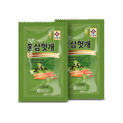 [풍기특산물영농조합법인] 천제명홍삼 홍삼헛개 30포