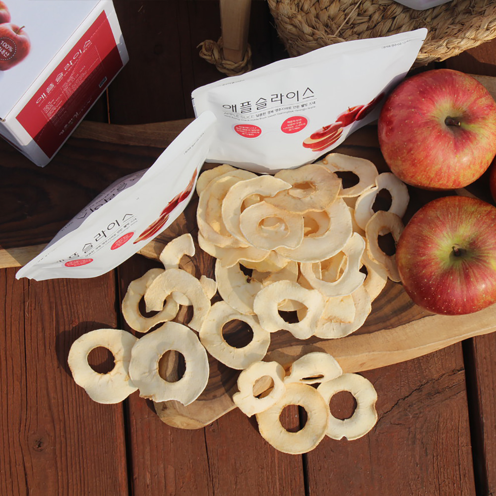 애플 슬라이스 바삭한 사과칩 100%