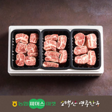 [소백산영주한우]냉동 정성 실속 찜갈비세트3호 / 1.5kg