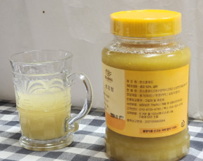 [그랑농원] 영주 수제 갈아만든 생강청 1kg 레몬 생강청 1kg(옵션)