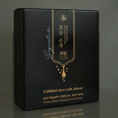 [천제명] 시그니처 홍삼액 흑삼순액 (50ml × 60포)+쇼핑백