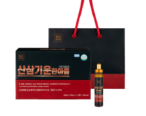 [비트로시스] 천년정성 산삼기운한아름 20mL*14병 + 쇼핑백